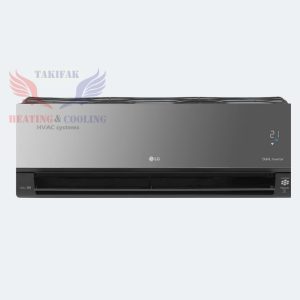 LG Art Cool Air Conditioner 2.25 HP Inverter Cold Hot Black - S4-W18KLRZA