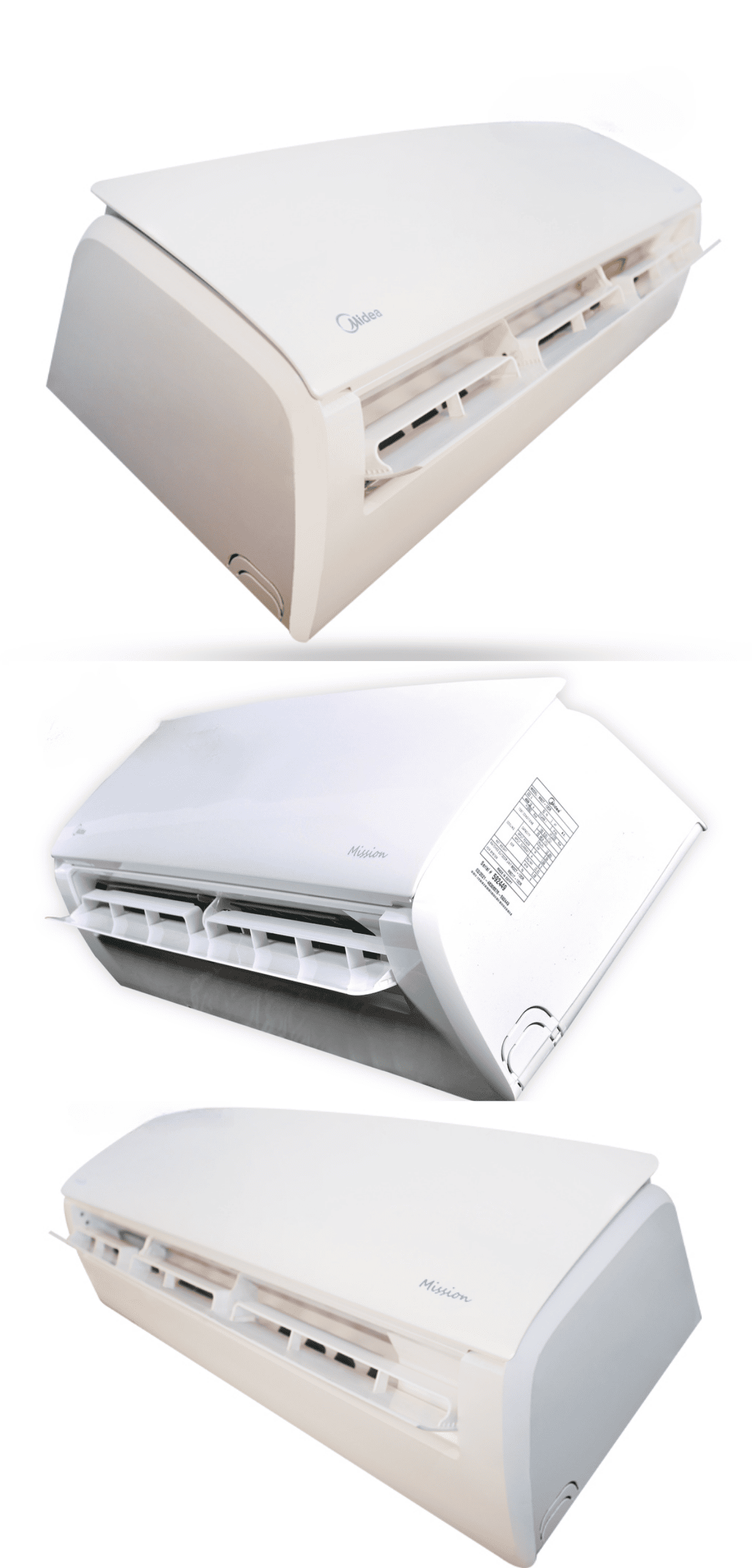 Midea Air Conditioning 5 HP Cold Hot Split Split Mission Pro Tropical White Carrier Warranty MSF1T-36HR-NF