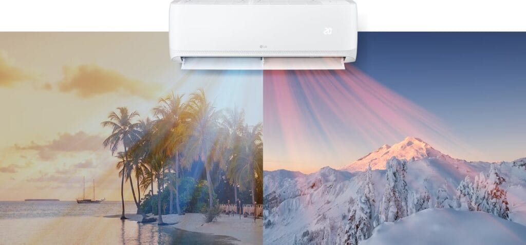 LG Hero 3 HP Air Conditioner Cold/Hot Digital Fast Cooling S4-H24TZAAE