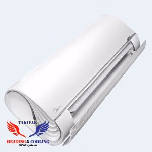 تكييف ميديا انفرتر 1.5 حصان بريزليس بارد ساخن BreezeleSS+ Inverter Quattro