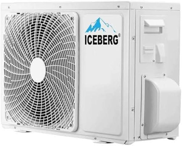 Iceberg Air Conditioner 2.25 HP Cold-Hot Inverter Plasma Motor White