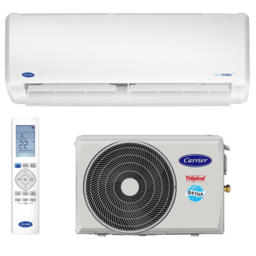 تكييف كاريير 1.5 حصان سبليت بارد ساخن تروبيكال بلازما اوبتي ماكس 53QHCT12N-708F