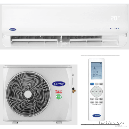 تكييف كاريير 3 حصان بارد / ساخن أكس كول – 53QHCT24N-708F تكييفات carrier شركة كاريير مصر تكييفات 3 حصان