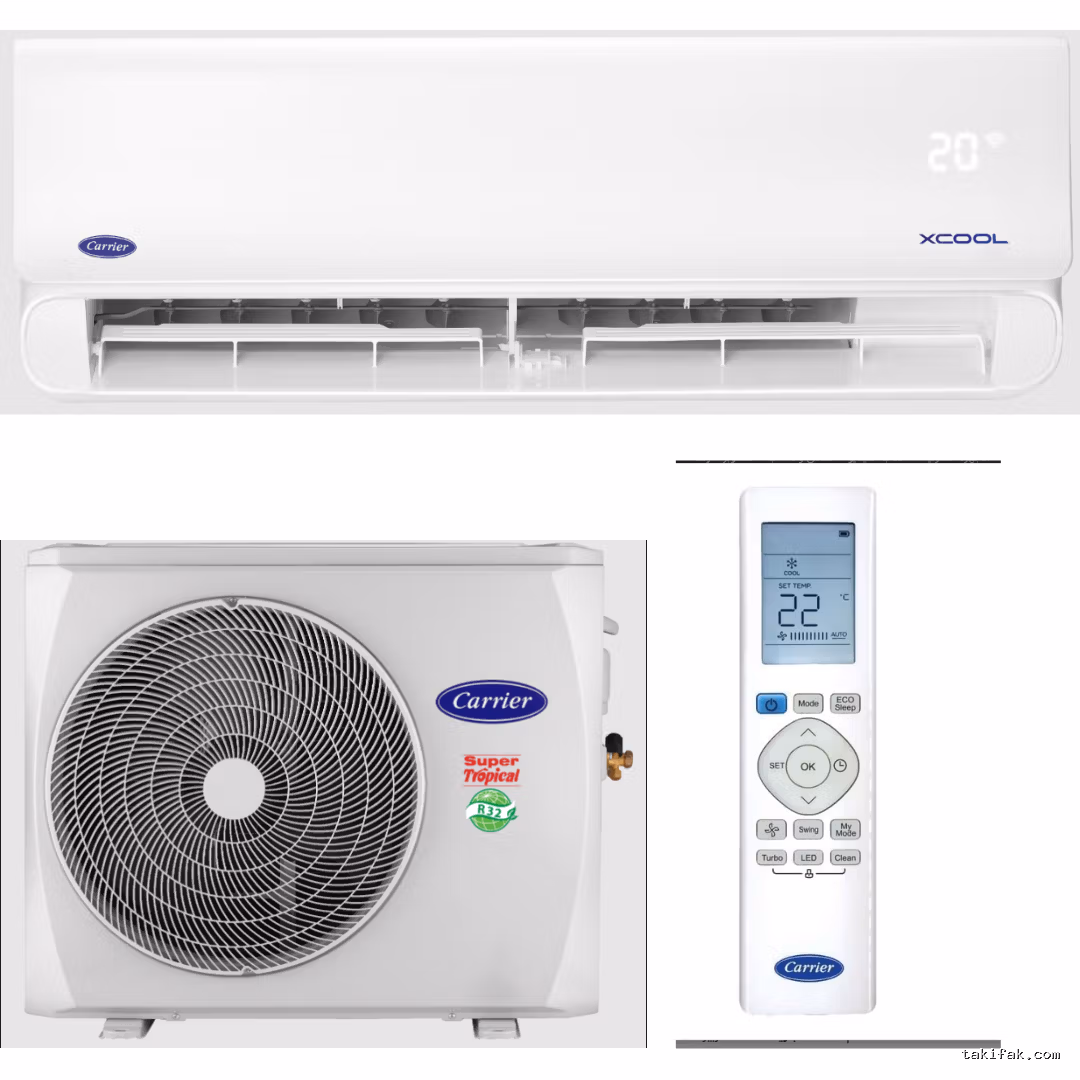 تكييف كاريير بارد 1.5 حصان اكس كول 53KHEFT12N8-708F