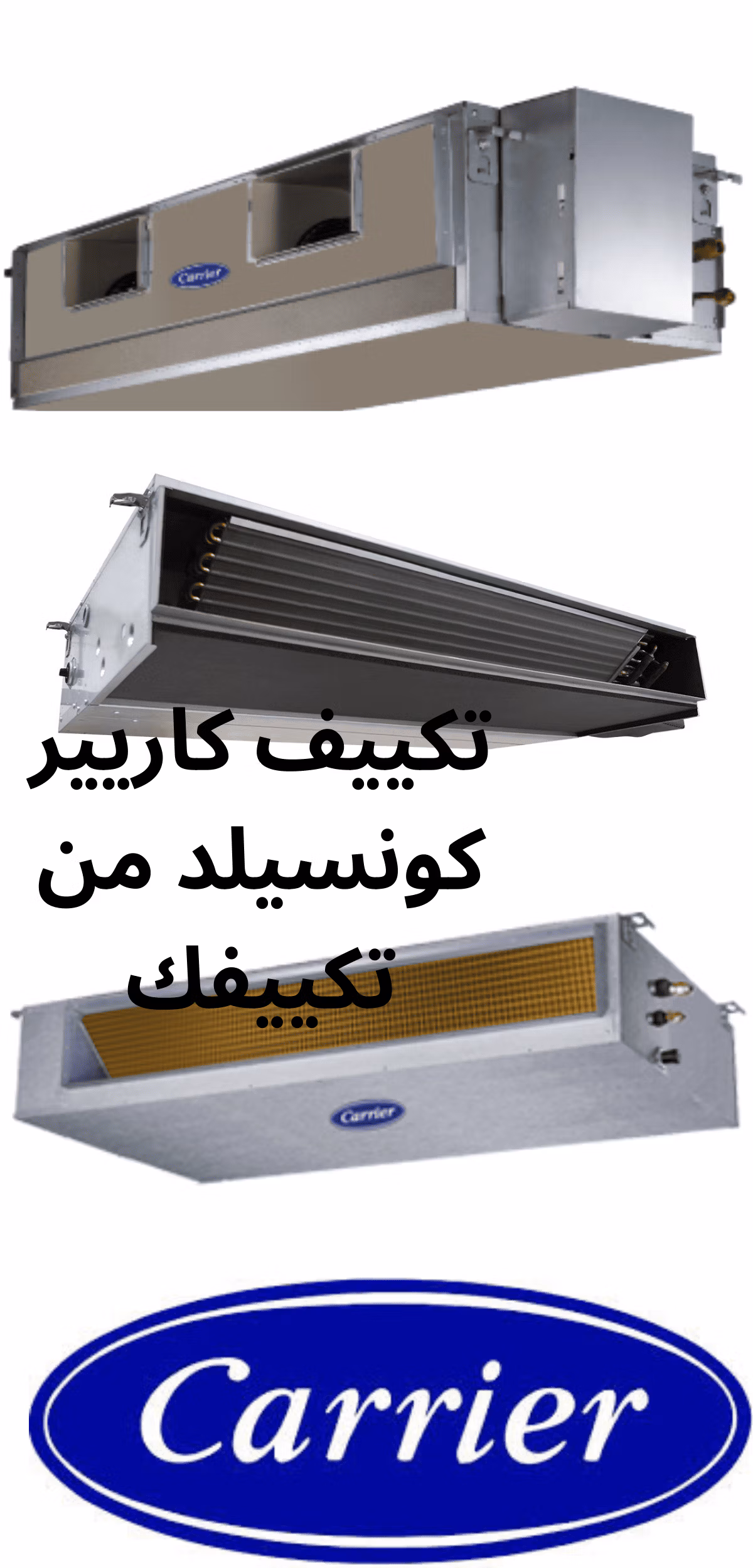 Consolidated Carrier Classic Cool 3HP Cold Hot Semi-Centralized Air Conditioner - 42QDMT24 Carrier Air Conditioner, Carrier 3HP Air Conditioner