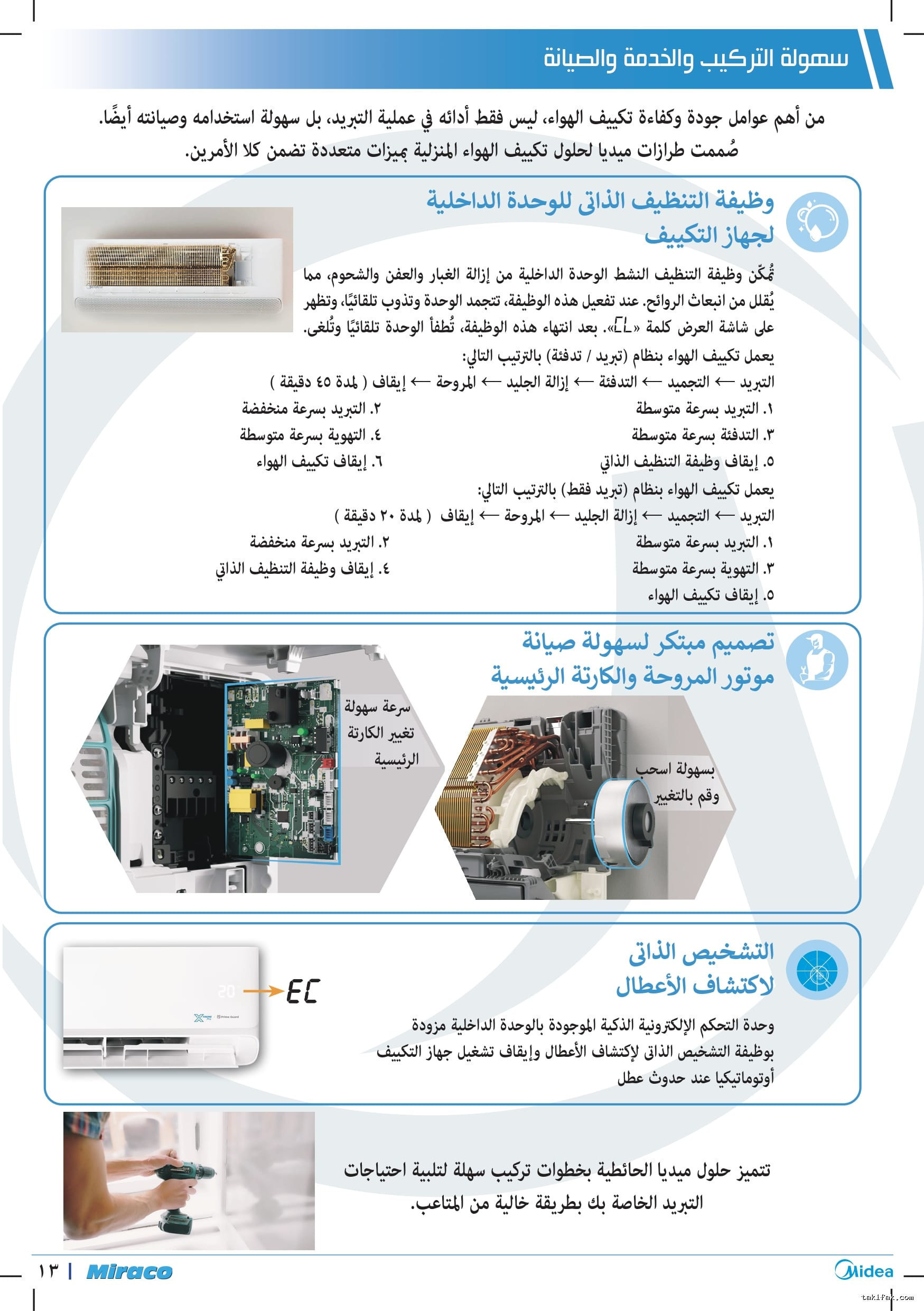 تكييف ميديا 1.5 حصان اكستريم برو بارد اكستريم بروميشن برو سابقًا 12