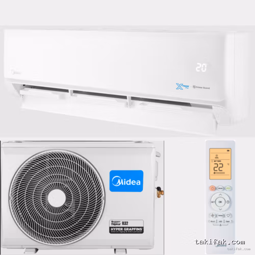 تكييف ميديا 1.5 حصان بارد اكستريم برو أبيض سبليت (M1SEFT-12CRN8F-Q8 )